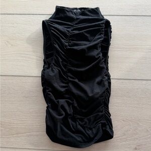 BDG Ruched Mockneck tank
